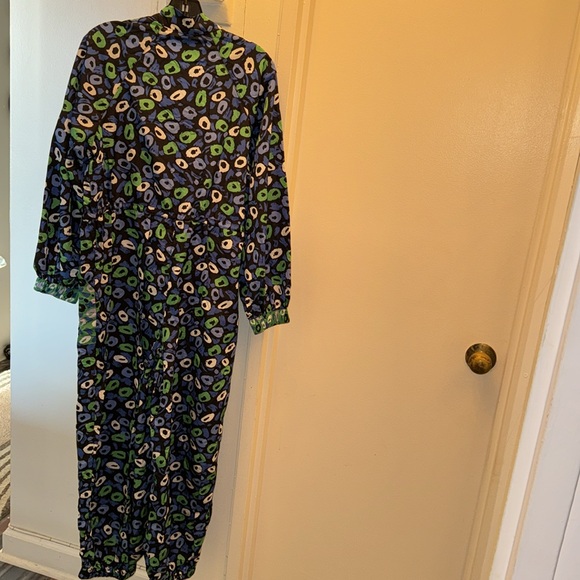 DVF/Target jumpsuit multicolor blues - Picture 2 of 6